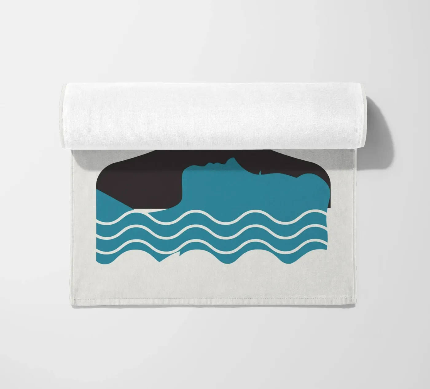 Verdriet en smart strandhanddoek van Little Dean