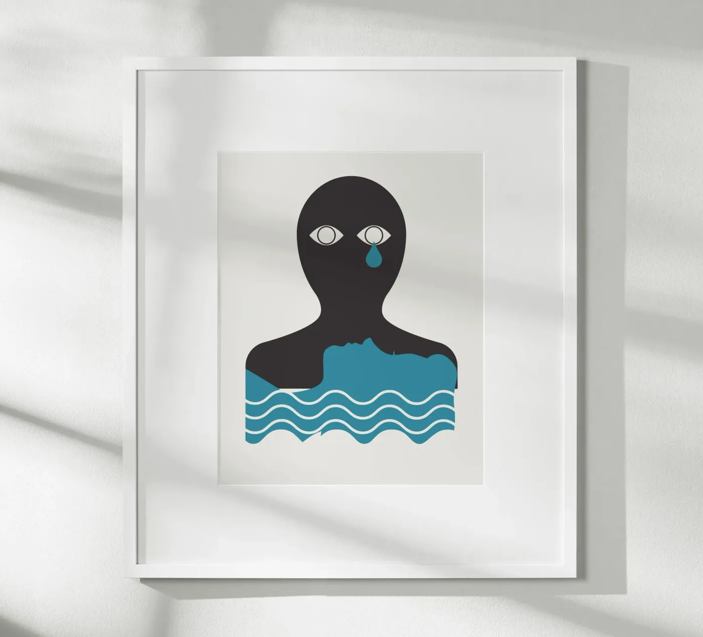 Traurigkeit und Kummer Poster von Little Dean