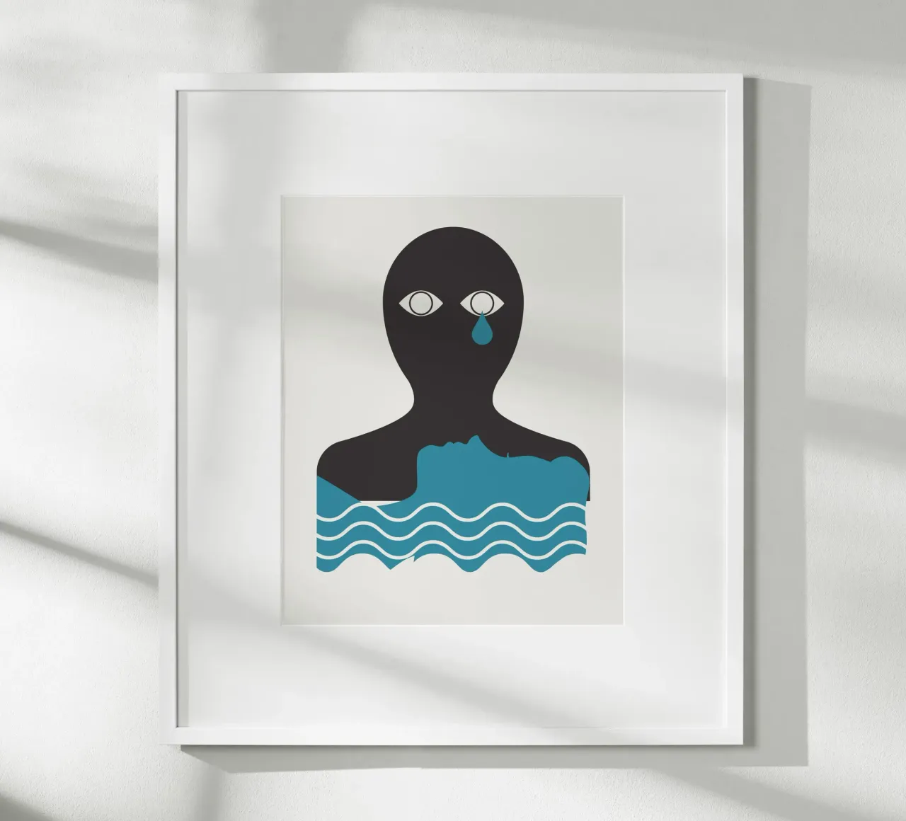 Sadness and sorrow poster by Little Dean