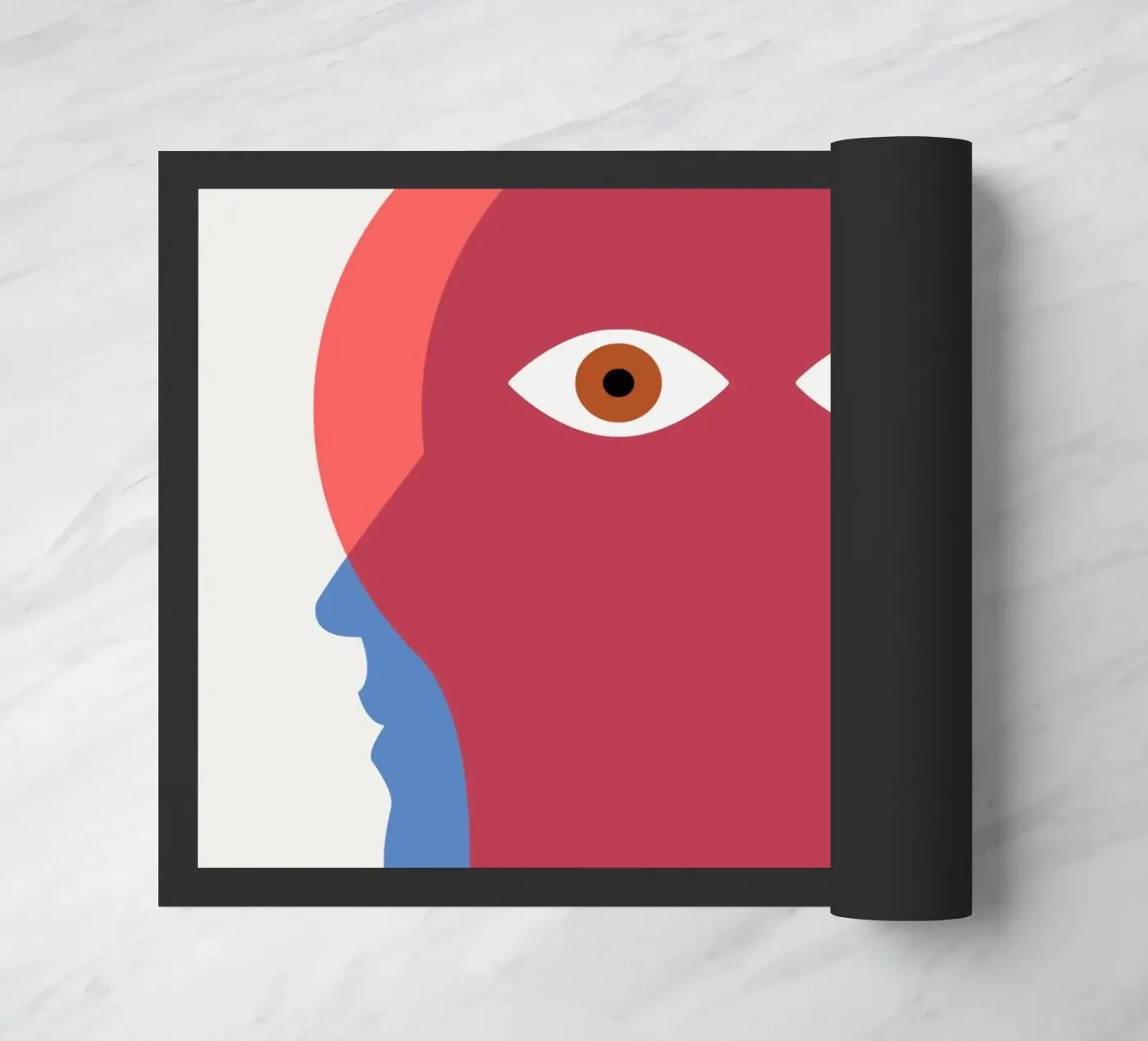 Tweelingen deurmat van Little Dean