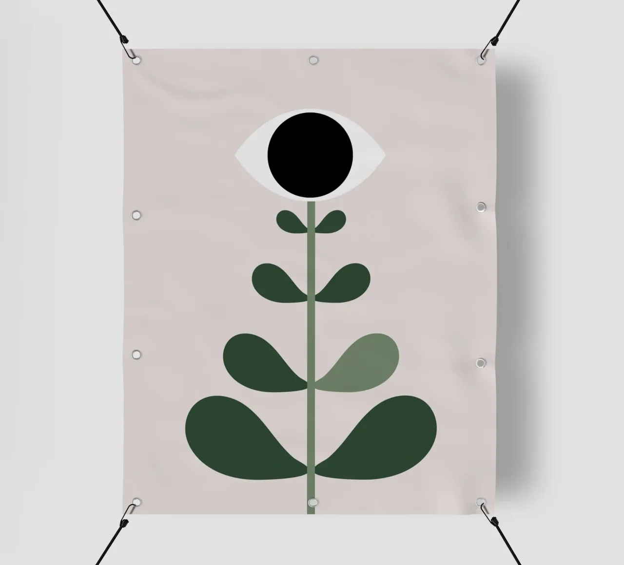 Occhio di fiore telo in pvc da Little Dean