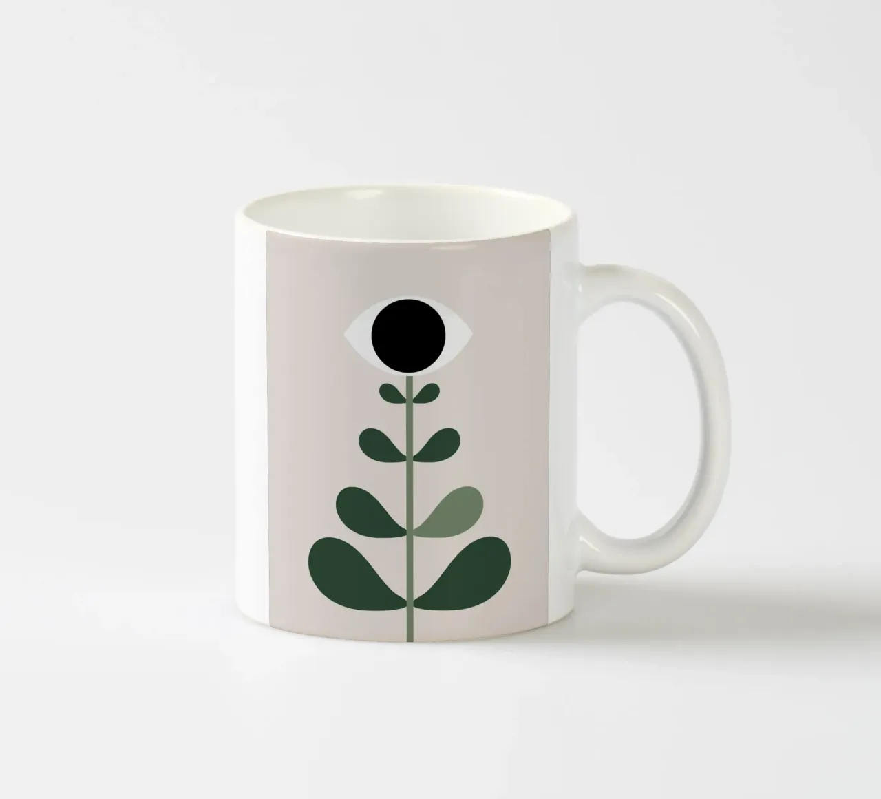 Occhio di fiore tazza in ceramica da Little Dean