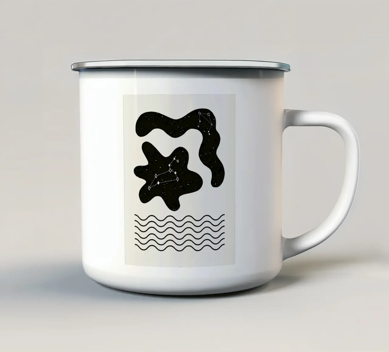 Stelle tazza in smalto da Little Dean