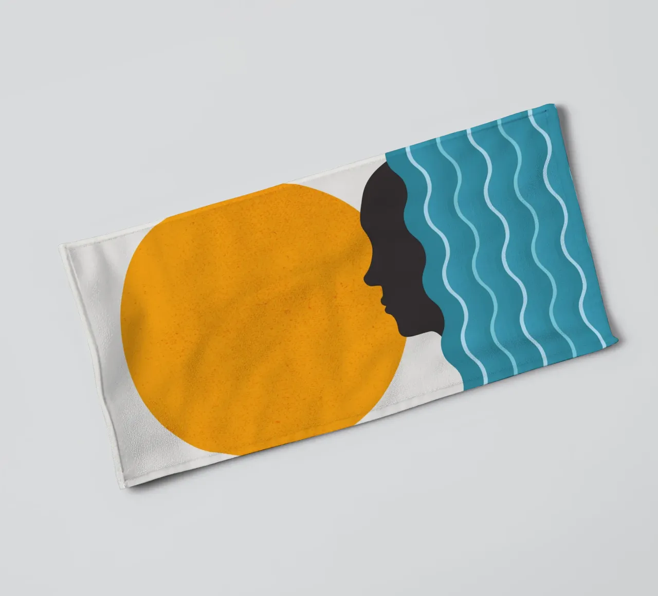 Sun bathing towel by Little Dean