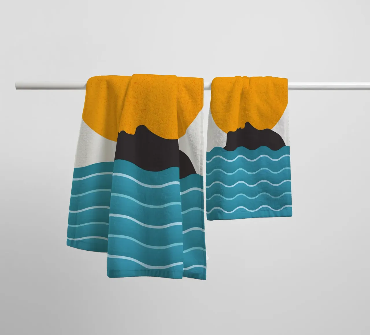 Sun bathing towel by Little Dean