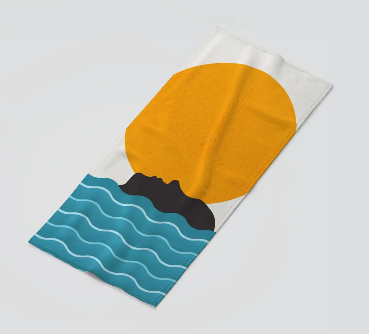 Bagno di sole telo mare da Little Dean