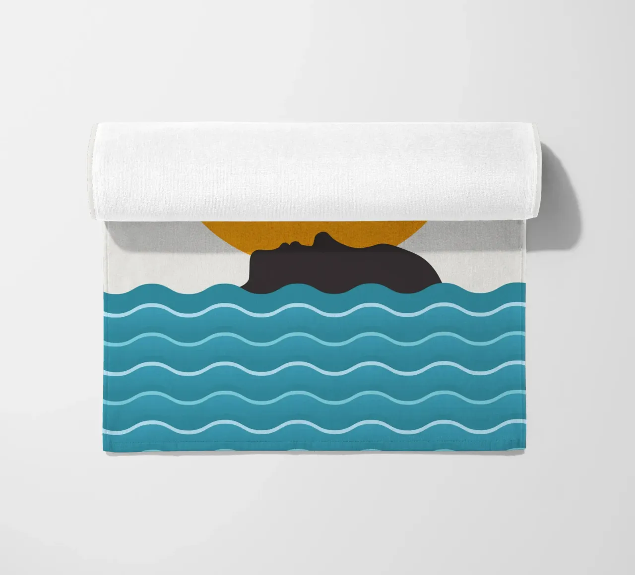 Bagno di sole telo mare da Little Dean