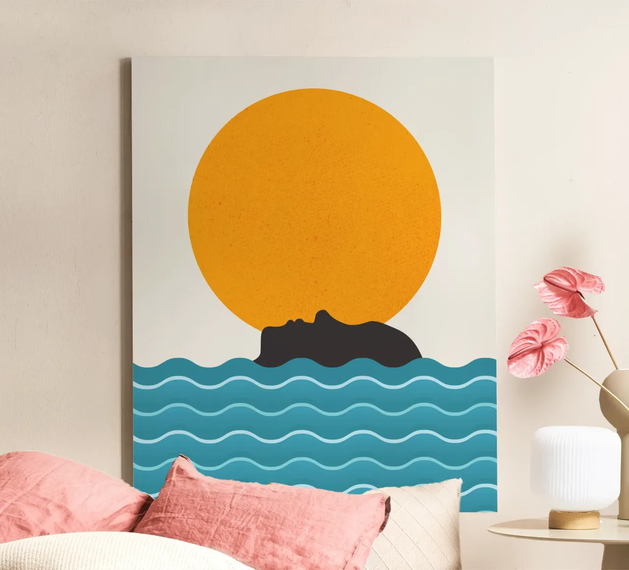 Bagno di sole tela da Little Dean