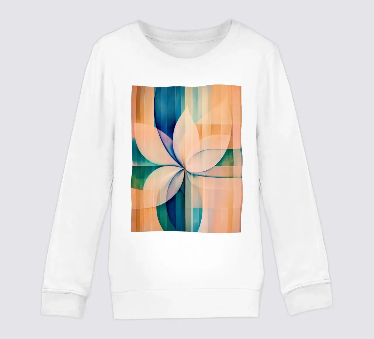 Flower abstract kids sweatshirt by Imagine