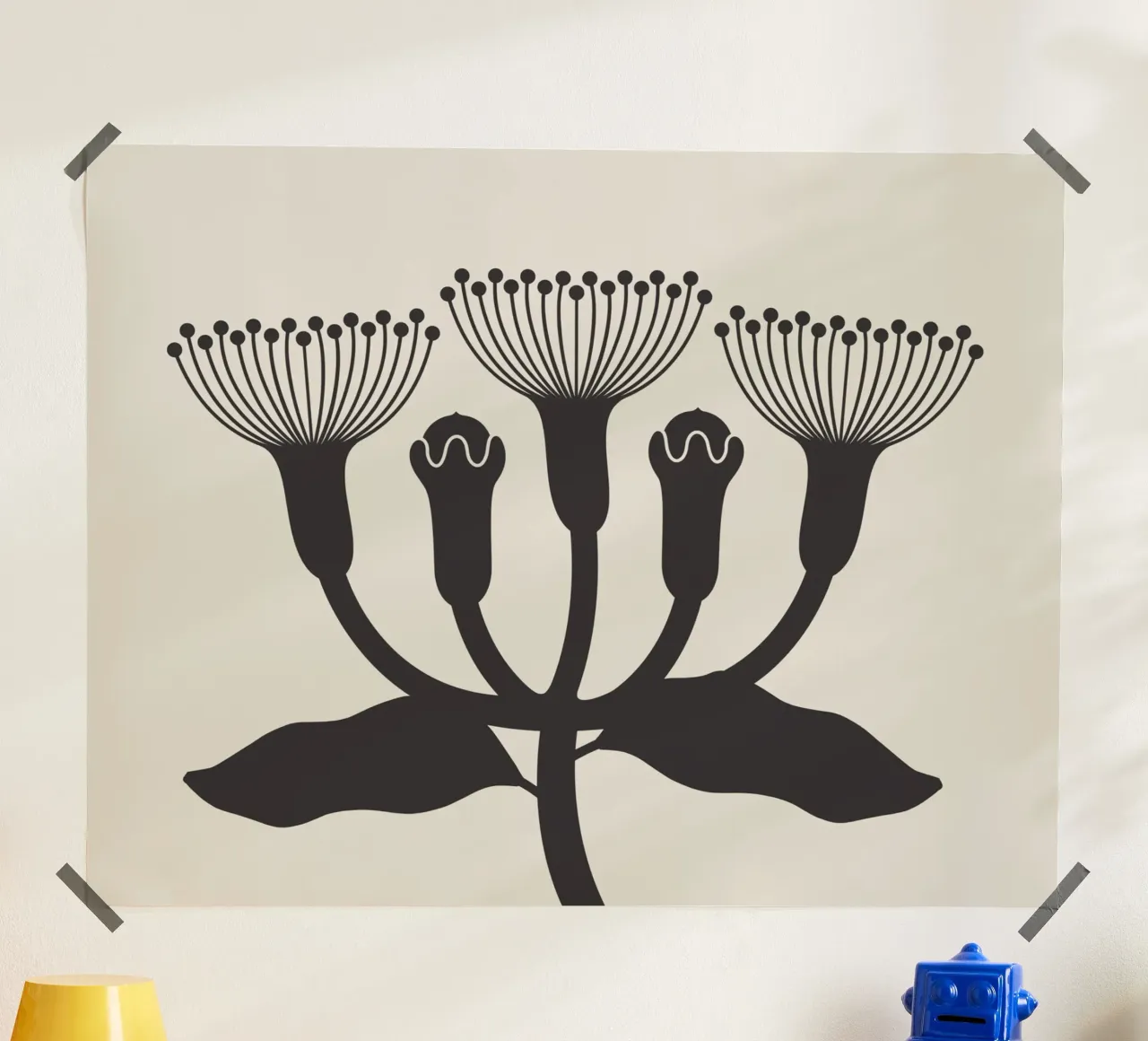 Fiore zen poster da Little Dean