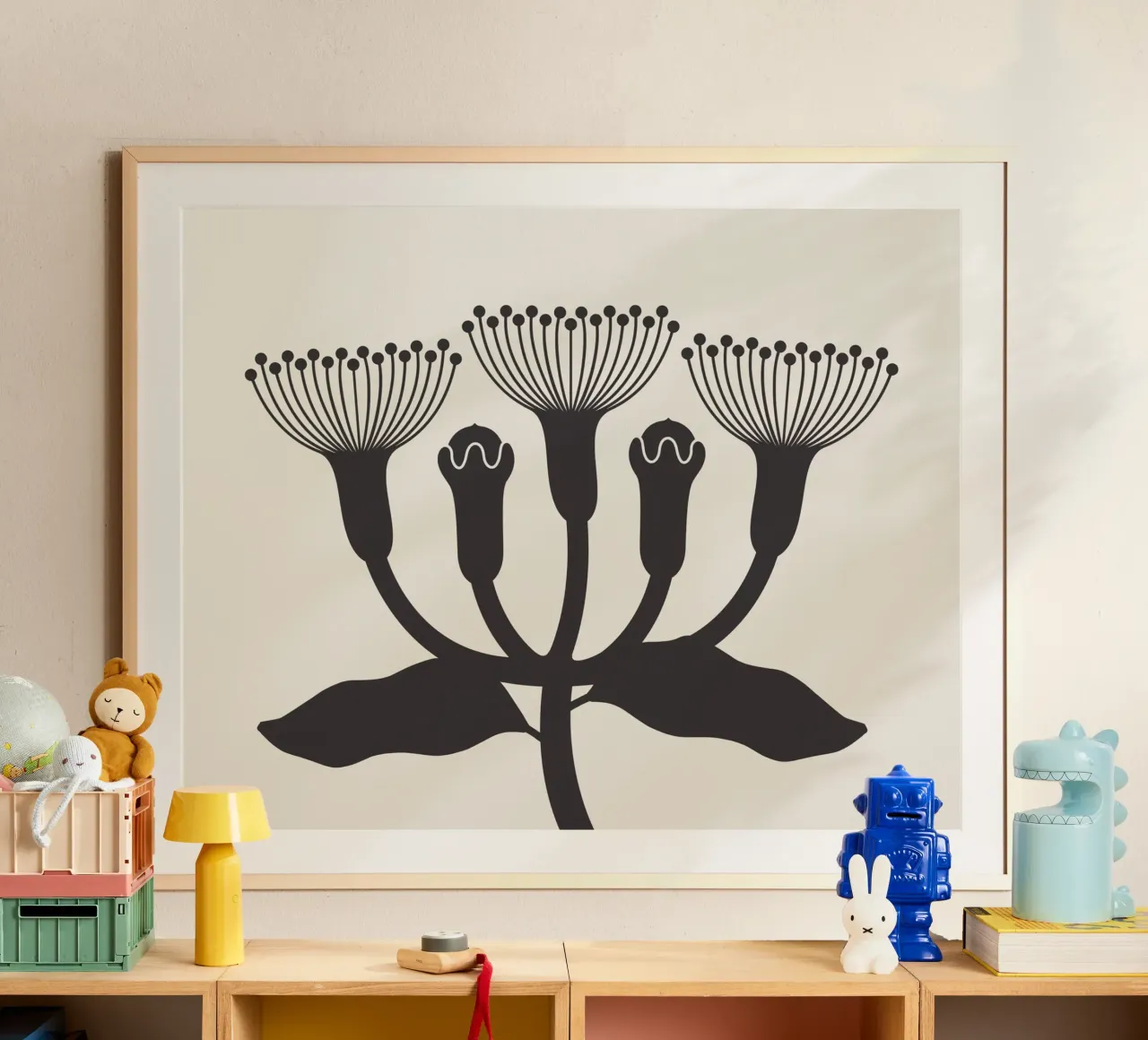 Fiore zen poster da Little Dean