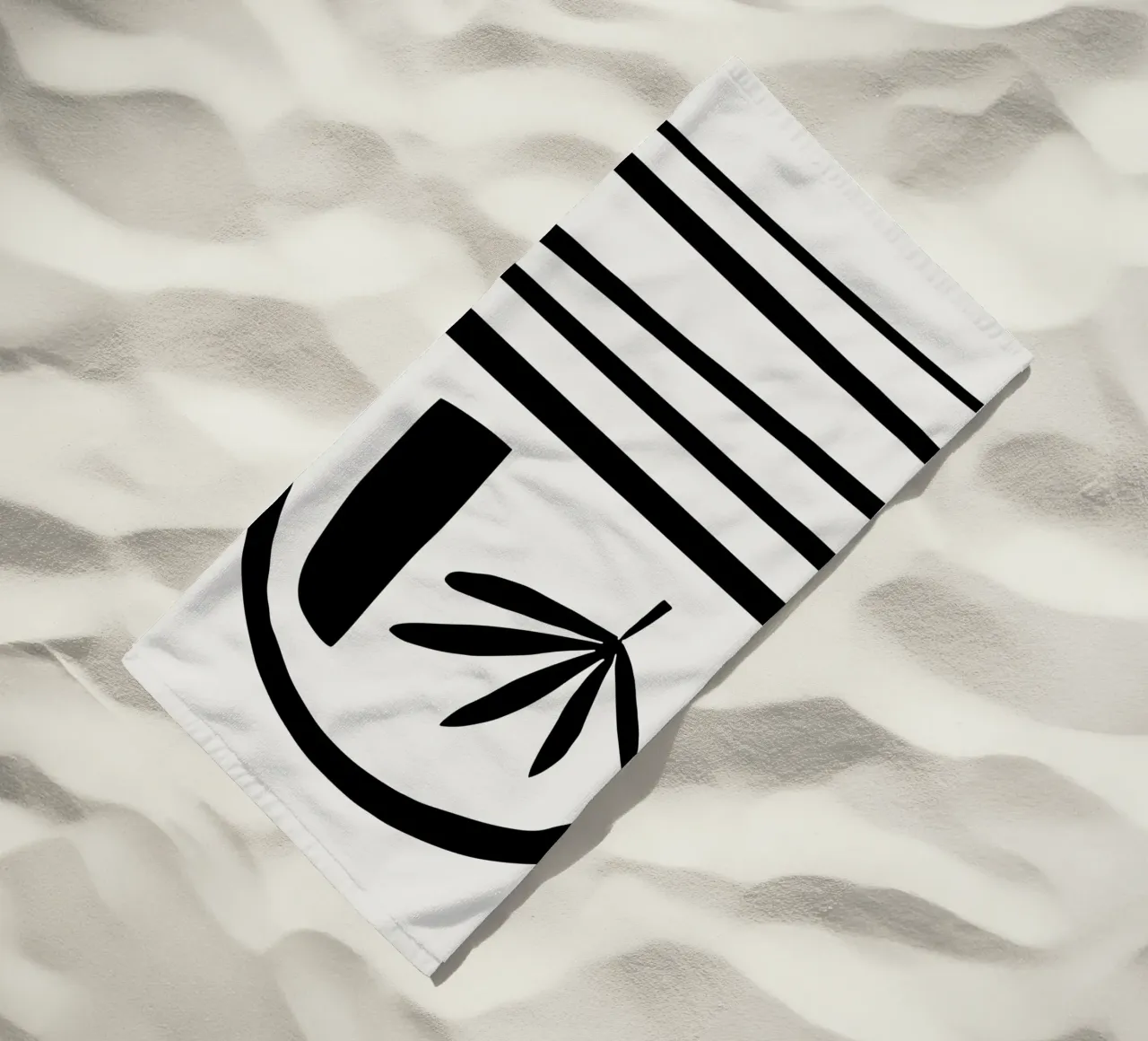 Sabbia e spiaggia telo mare da Little Dean