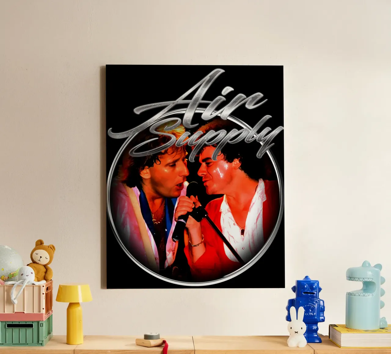 Luchtcadeau voor mannen canvas met Baklijst van igoshartwrks