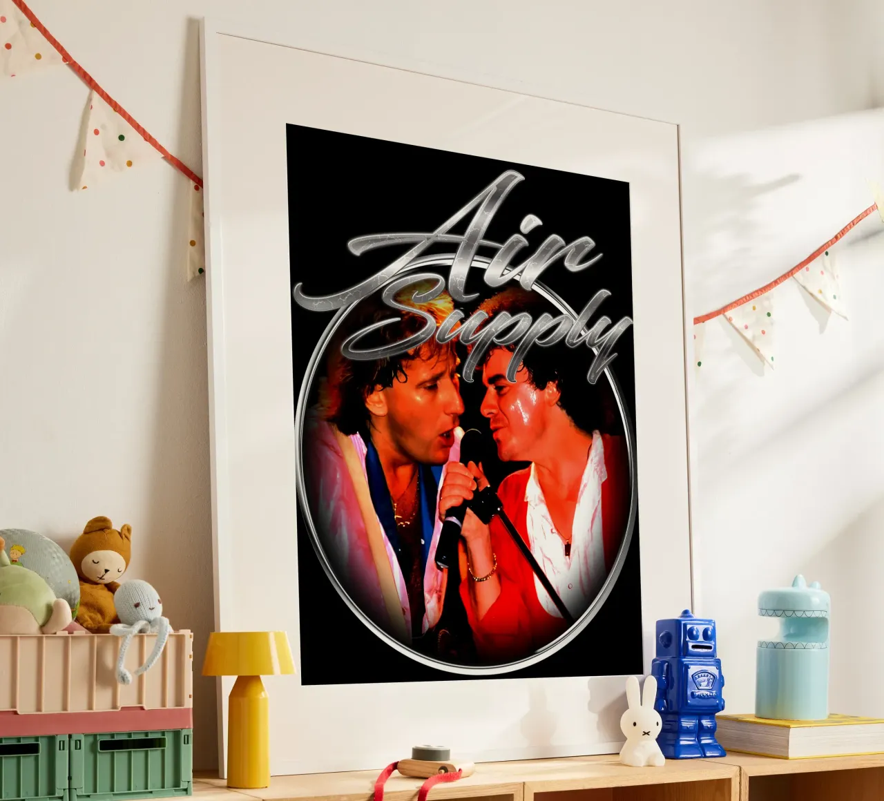 Regali d'aria per uomini poster con telaio in alluminio da igoshartwrks