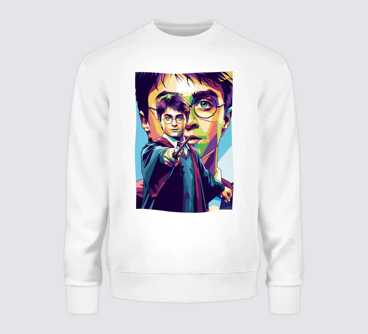 Harry Potter - Daniel Radcliffe pop art #1 felpa da Hantamrata