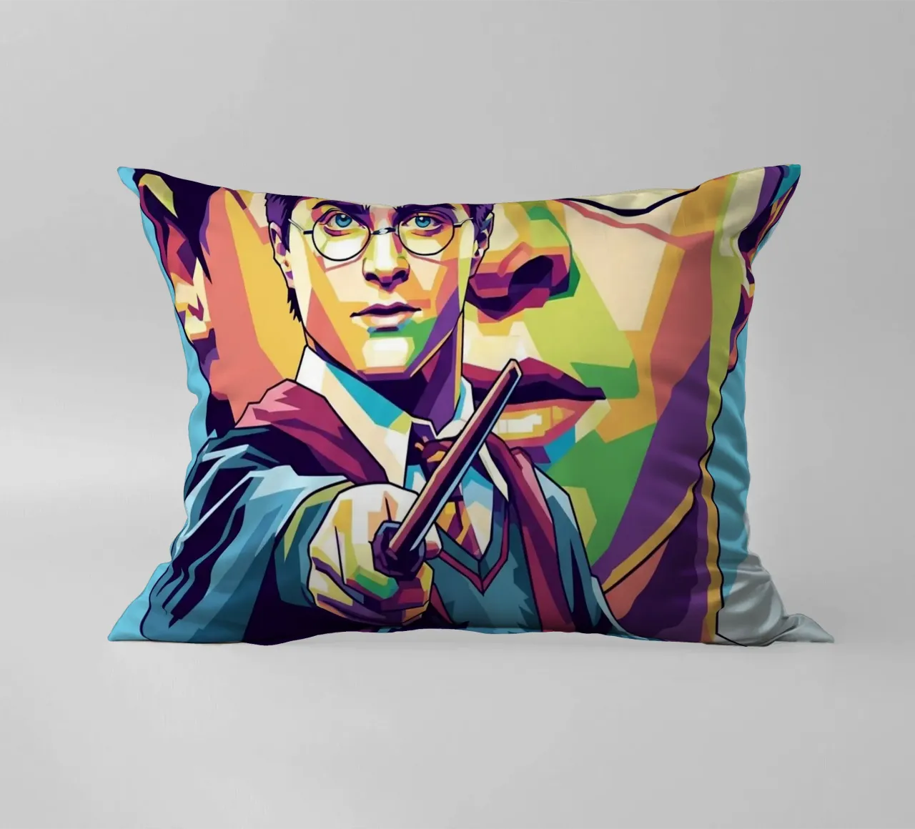 Harry Potter - Daniel Radcliffe pop art #1 cuscino da Hantamrata