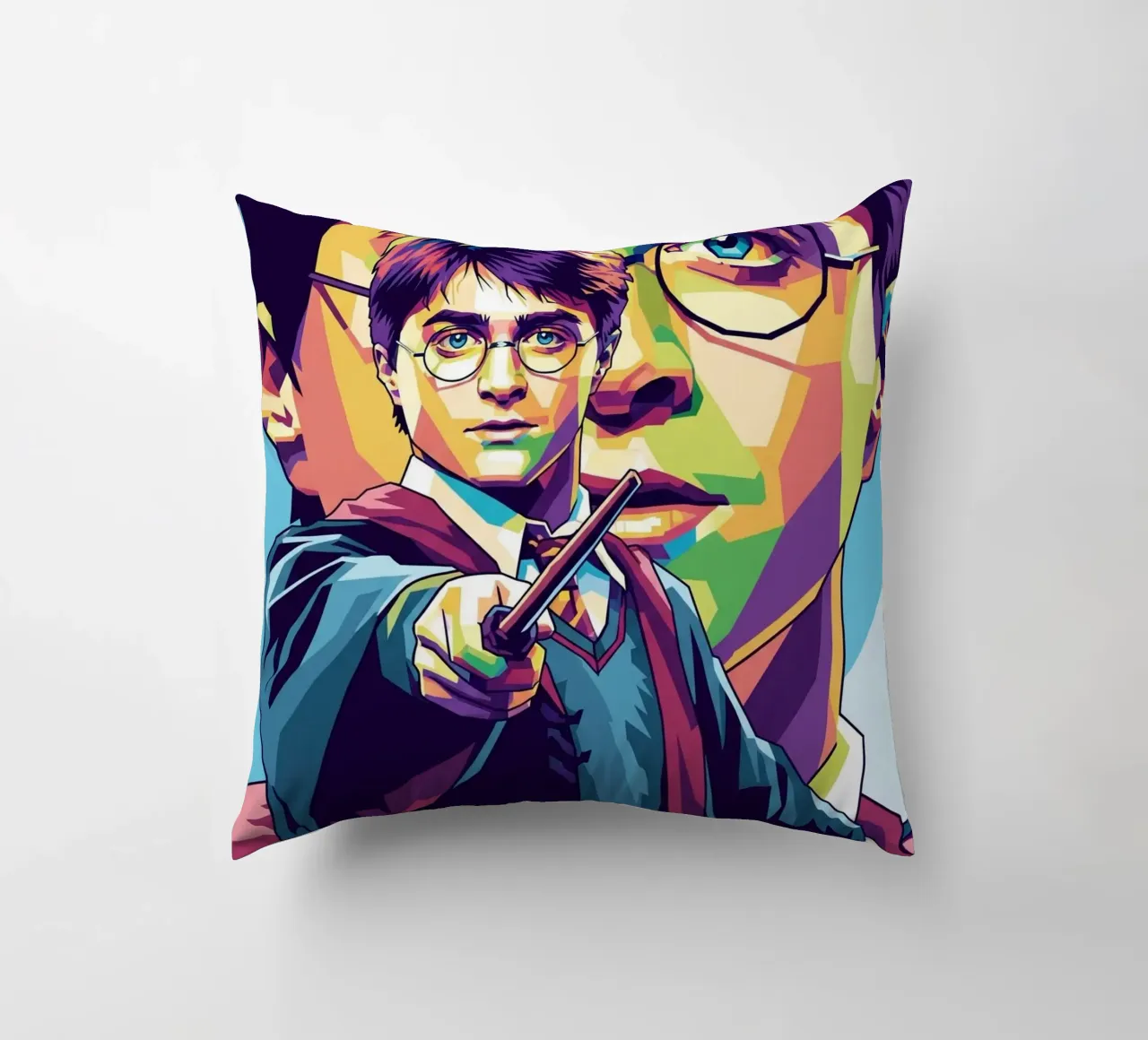 Harry Potter - Daniel Radcliffe pop art #1 cuscino da Hantamrata