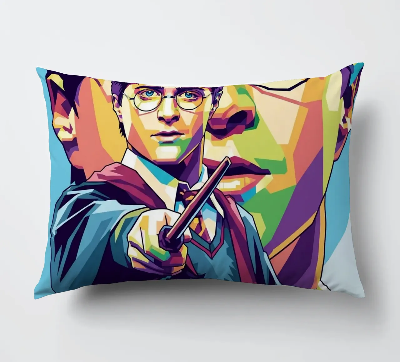 Harry Potter - Daniel Radcliffe pop art #1 cuscino da Hantamrata