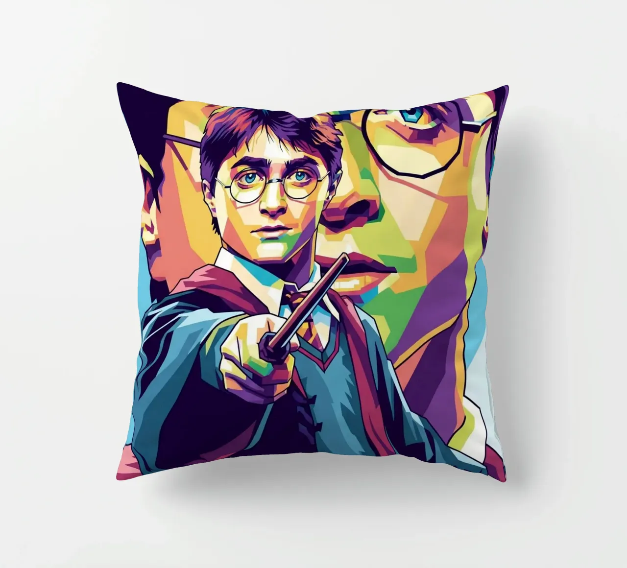 Harry Potter - Daniel Radcliffe pop art #1 cuscino da Hantamrata