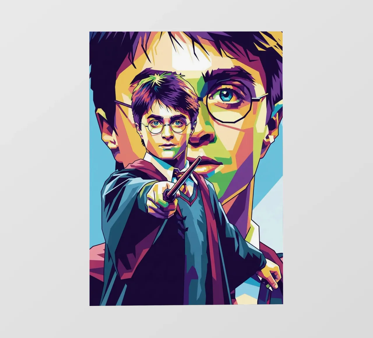 Harry Potter - Daniel Radcliffe pop art #1 pellicola backlit da Hantamrata