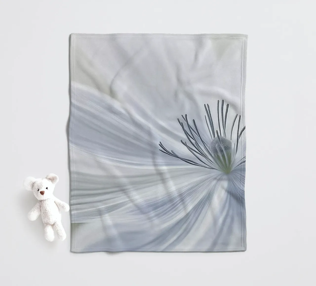 Fiore coperta in pile da Imagine
