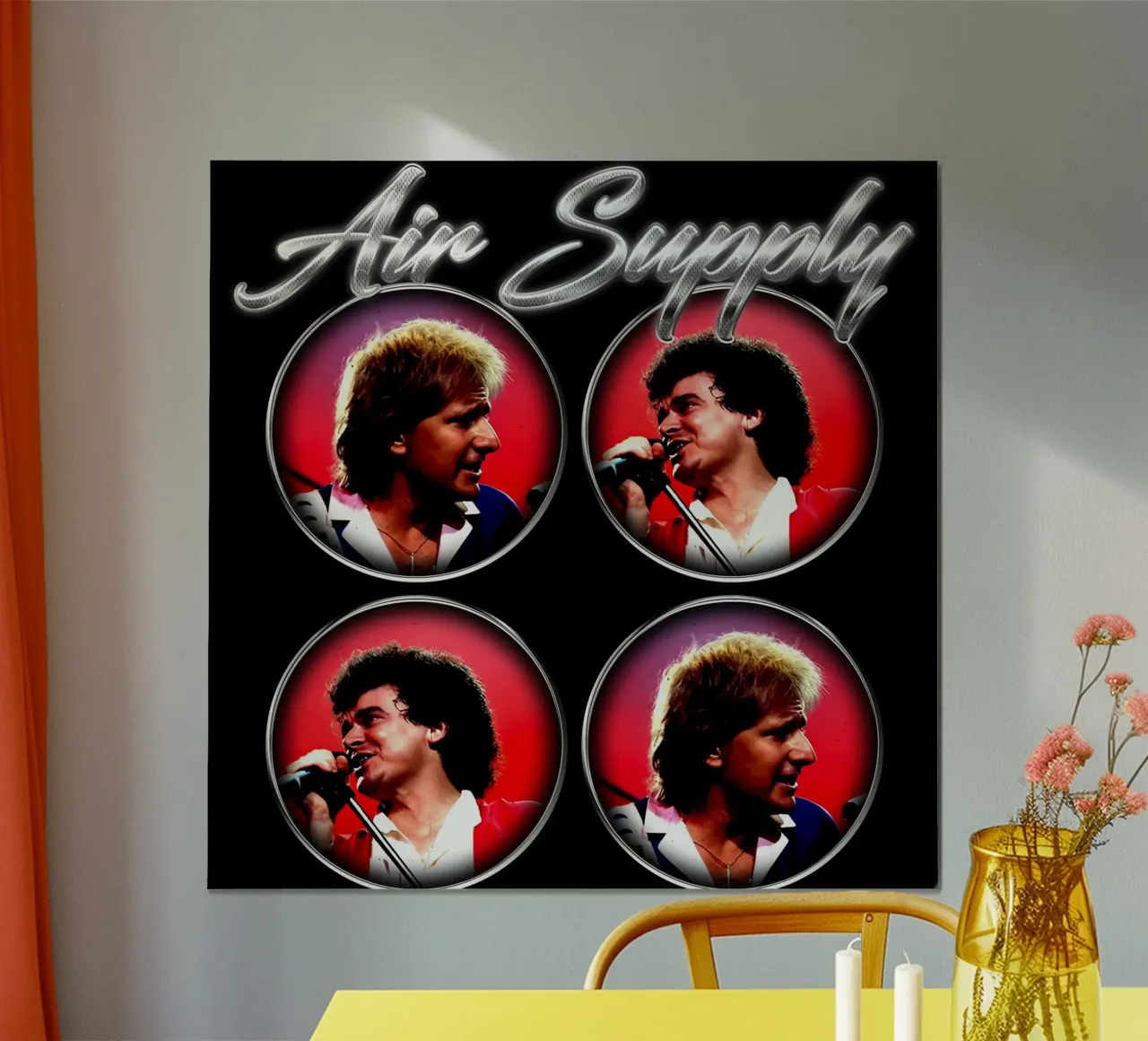 Vintange regalo per gli uomini Fornitura poster con telaio in plastica da igoshartwrks