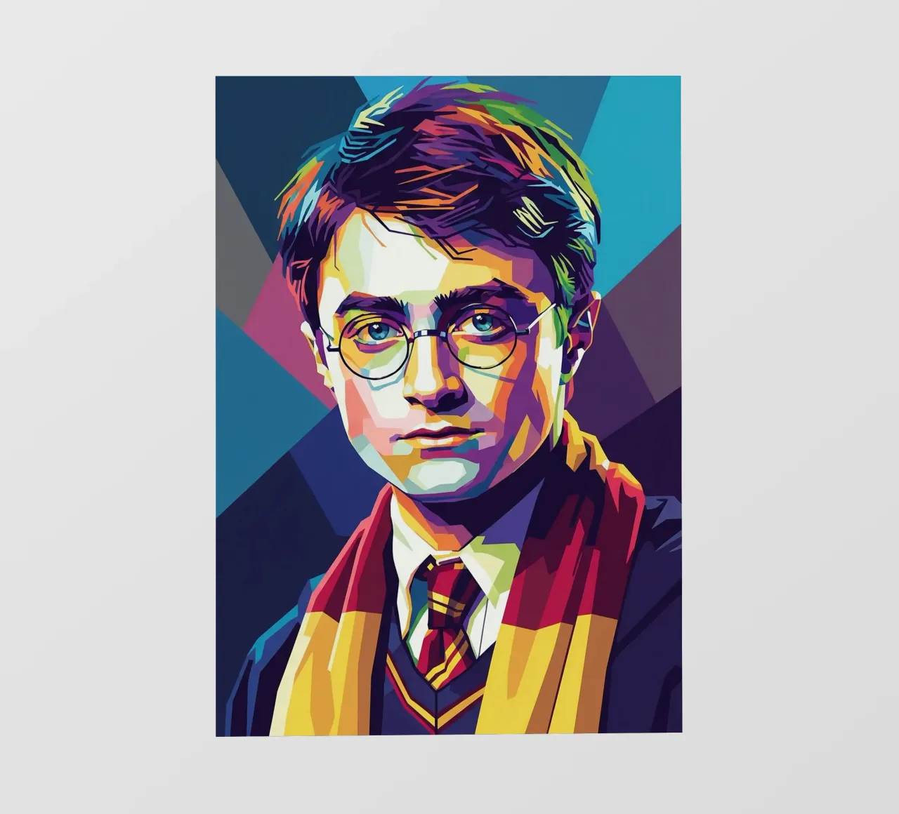 Harry Potter - Daniel Radcliffe pop art #2 pellicola backlit da Hantamrata