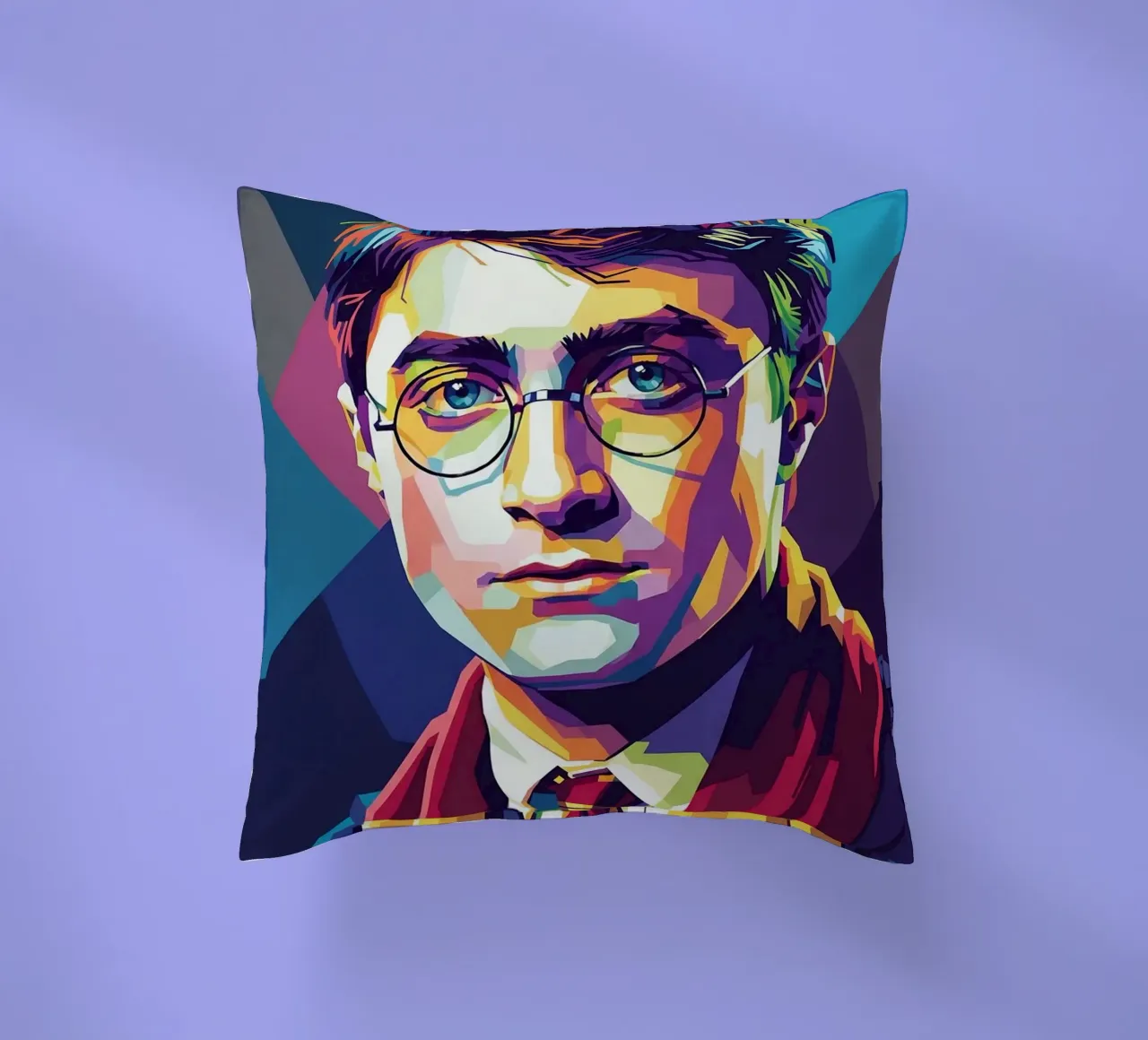Harry Potter - Daniel Radcliffe pop art #2 cuscino da Hantamrata