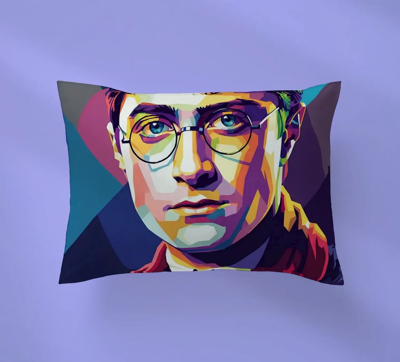Harry Potter - Daniel Radcliffe pop art #2 cuscino da Hantamrata