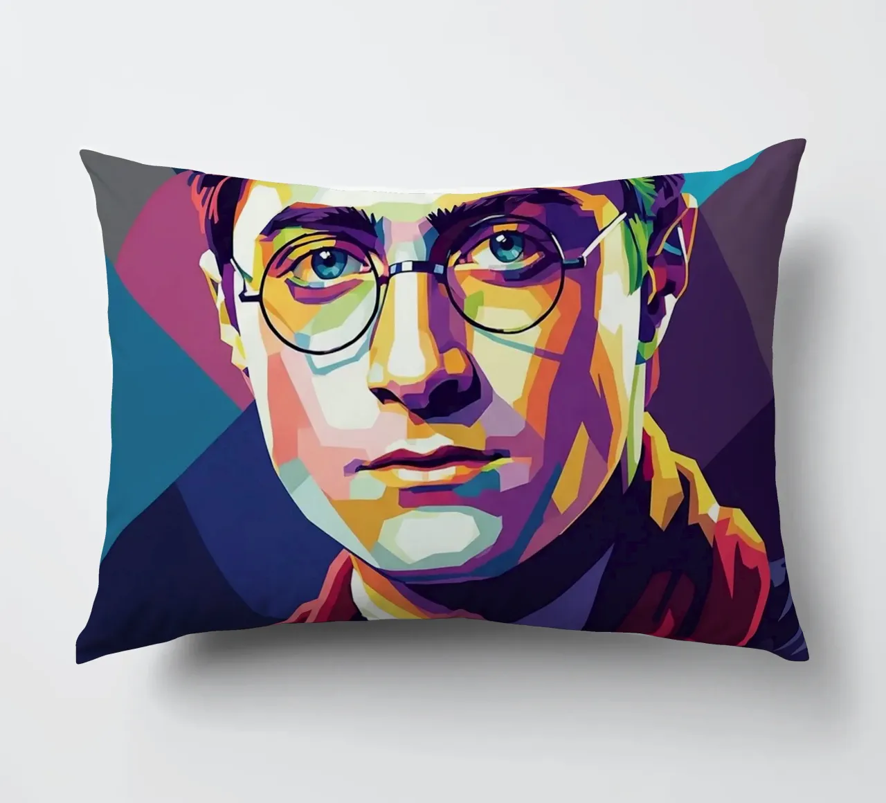 Harry Potter - Daniel Radcliffe pop art #2 cuscino da Hantamrata