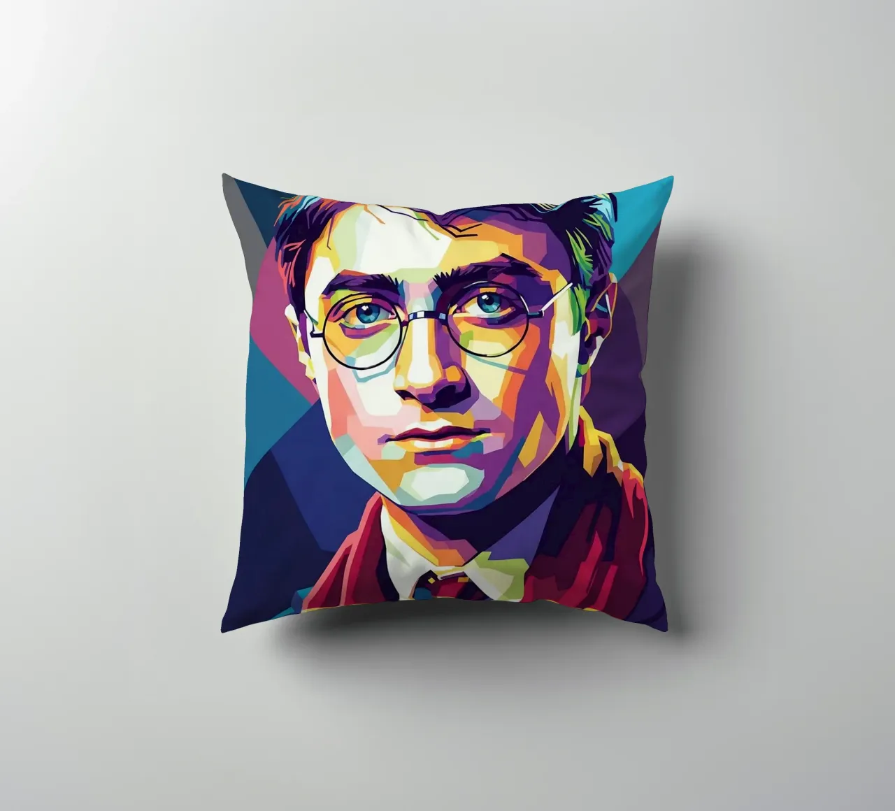 Harry Potter - Daniel Radcliffe pop art #2 cuscino da Hantamrata