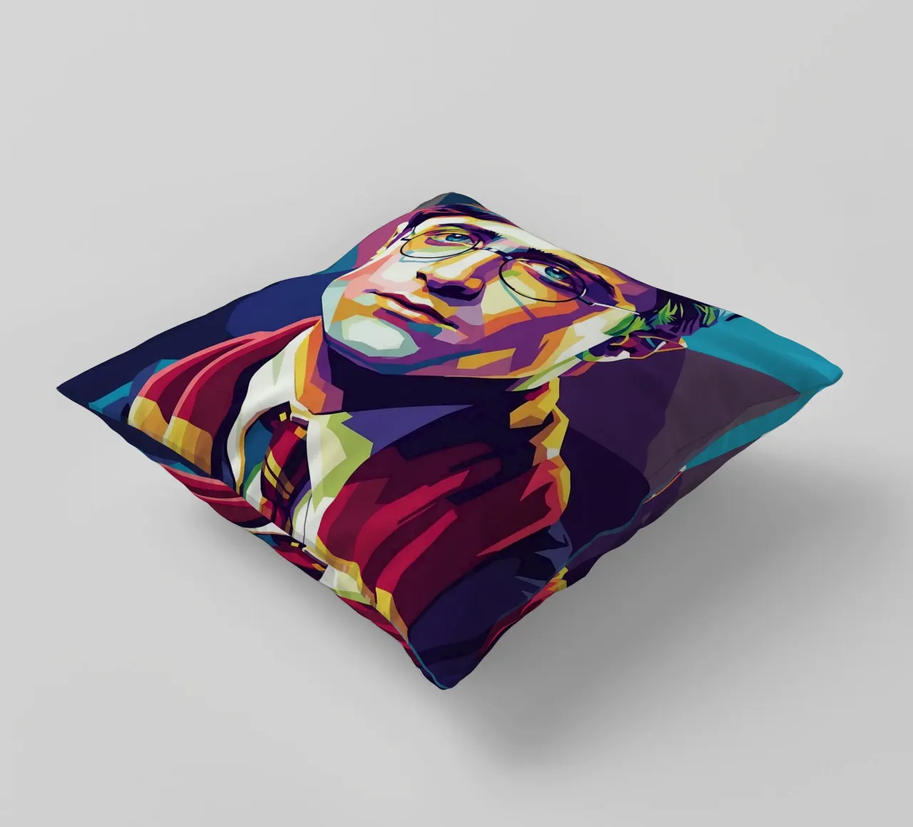 Harry Potter - Daniel Radcliffe pop art #2 cuscino da Hantamrata