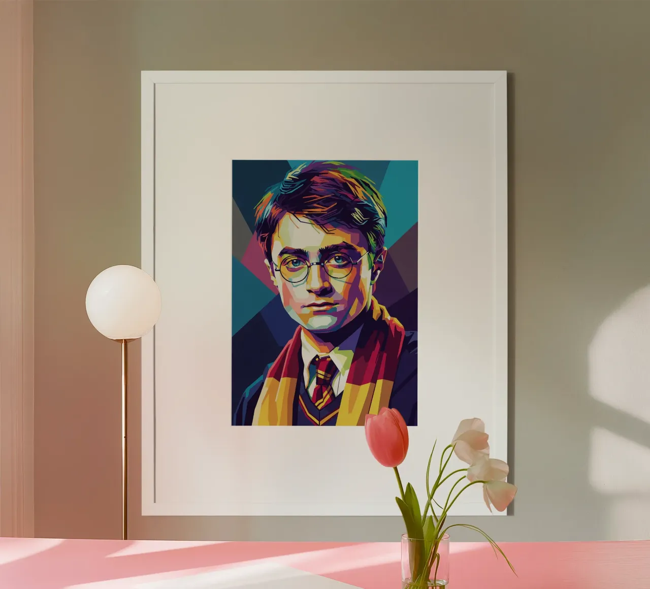 Harry Potter - Daniel Radcliffe pop art #2 poster da Hantamrata