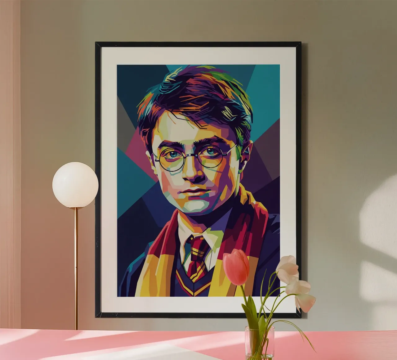 Harry Potter - Daniel Radcliffe pop art #2 poster da Hantamrata