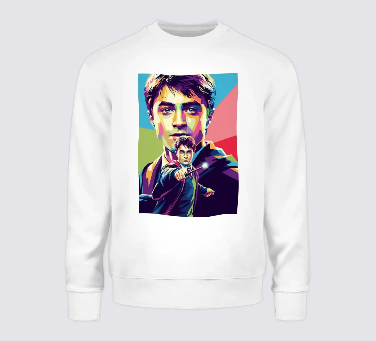 Harry Potter - Daniel Radcliffe pop art #3 felpa da Hantamrata