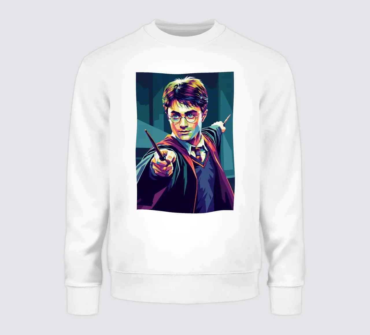 Harry Potter - Daniel Radcliffe pop art #4 felpa da Hantamrata