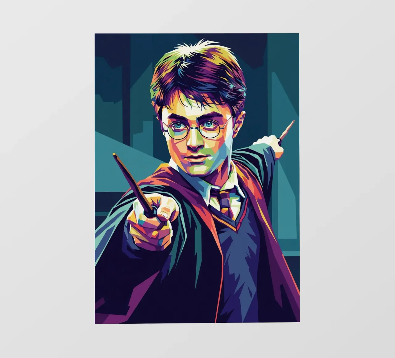 Harry Potter - Daniel Radcliffe pop art #4 pellicola backlit da Hantamrata