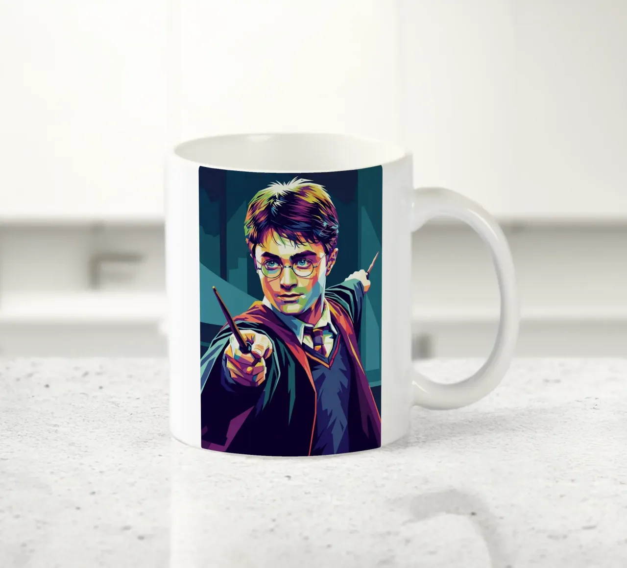 Harry Potter - Daniel Radcliffe pop art #4 tazza in ceramica da Hantamrata