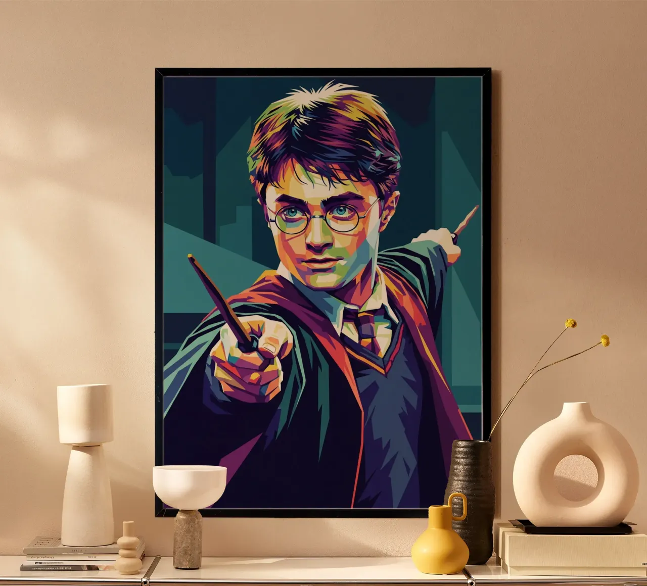 Harry Potter - Daniel Radcliffe pop art #4 poster da Hantamrata