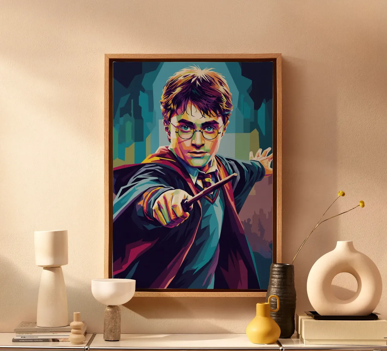 Harry Potter - Daniel Radcliffe #5 tela con Cornice a cassetta da Hantamrata