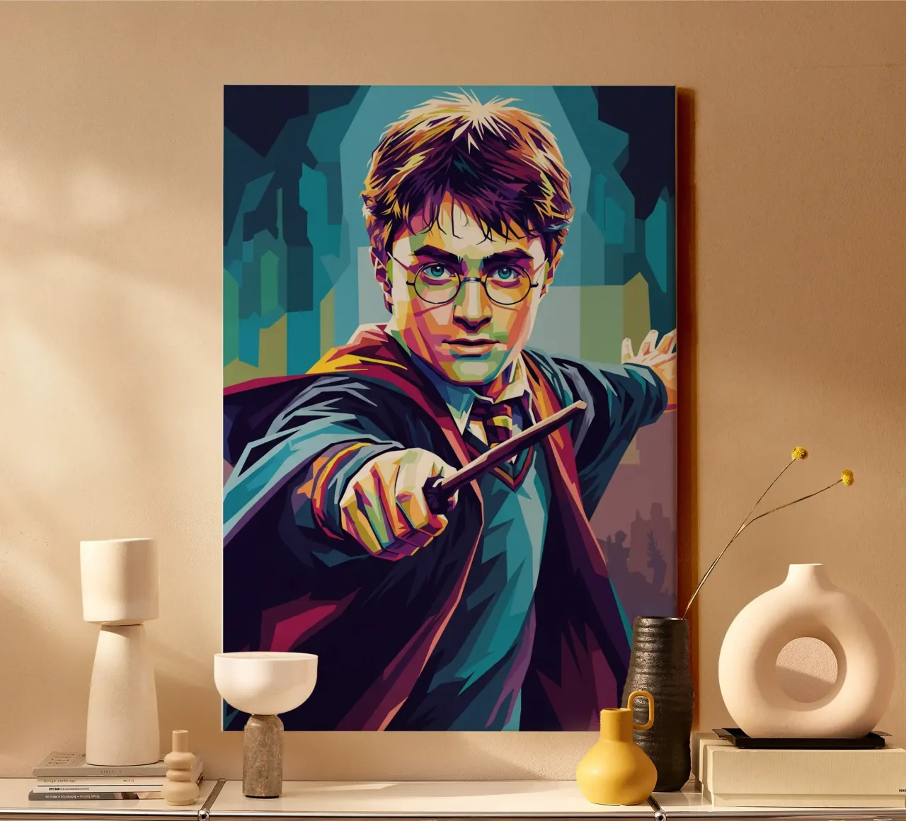 Harry Potter - Daniel Radcliffe #5 tela con Cornice a cassetta da Hantamrata