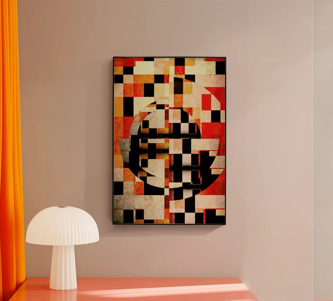 50's acrylic glass by In Full Color