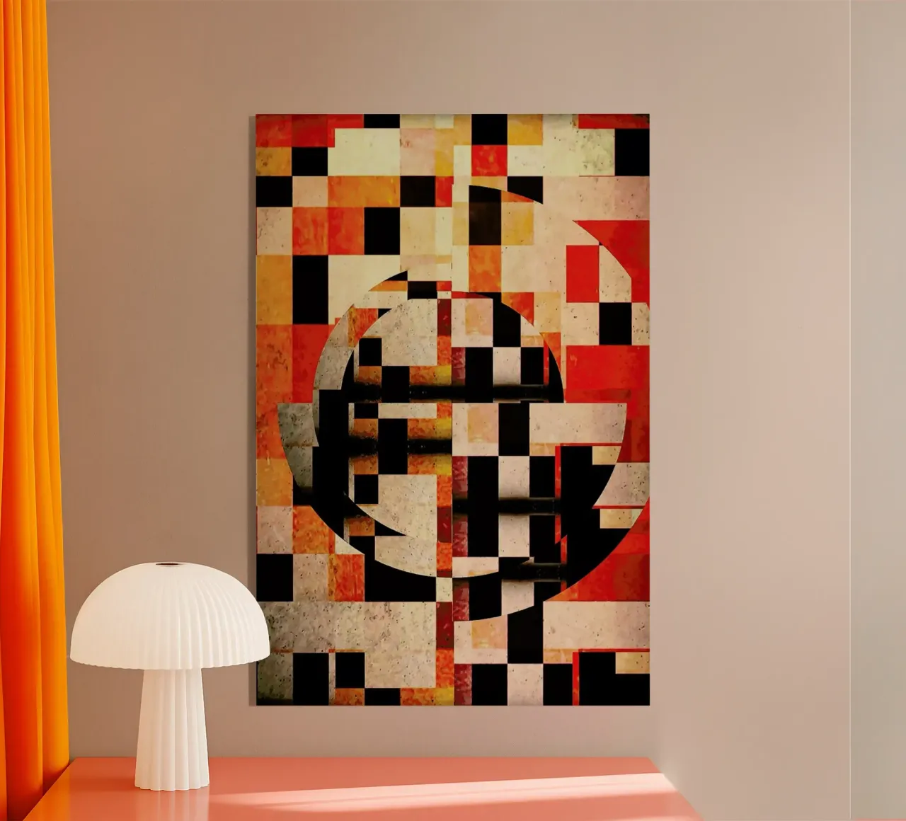 50's acrylic glass by In Full Color