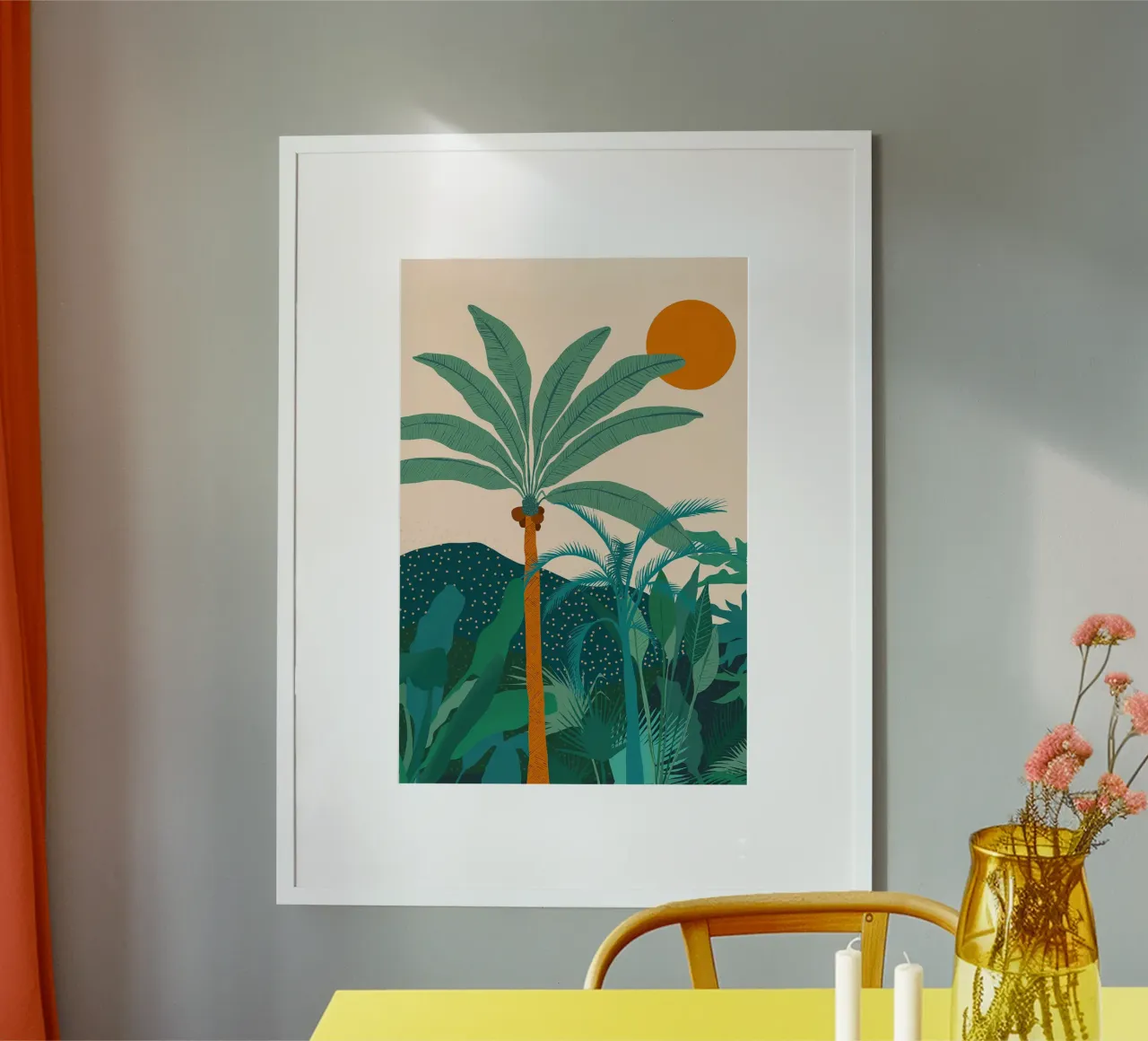 Palm Vibes poster da kimtoth sandra