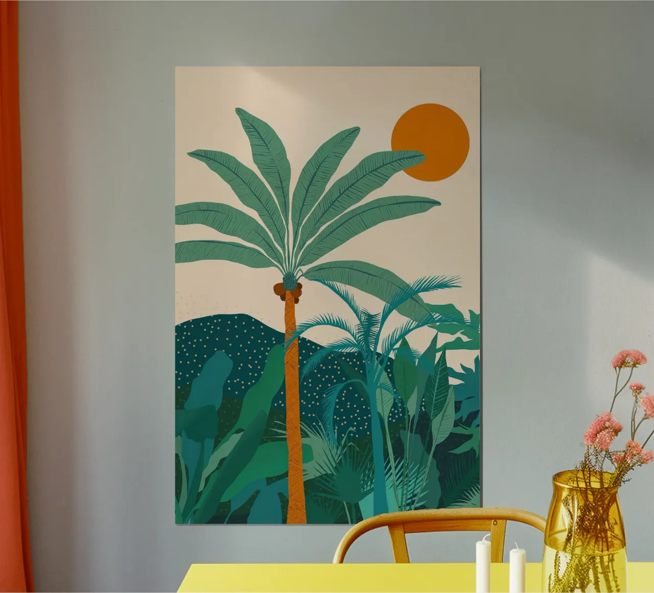 Palm Vibes poster da kimtoth sandra