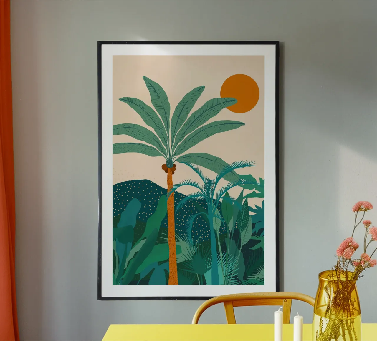 Palm Vibes poster da kimtoth sandra