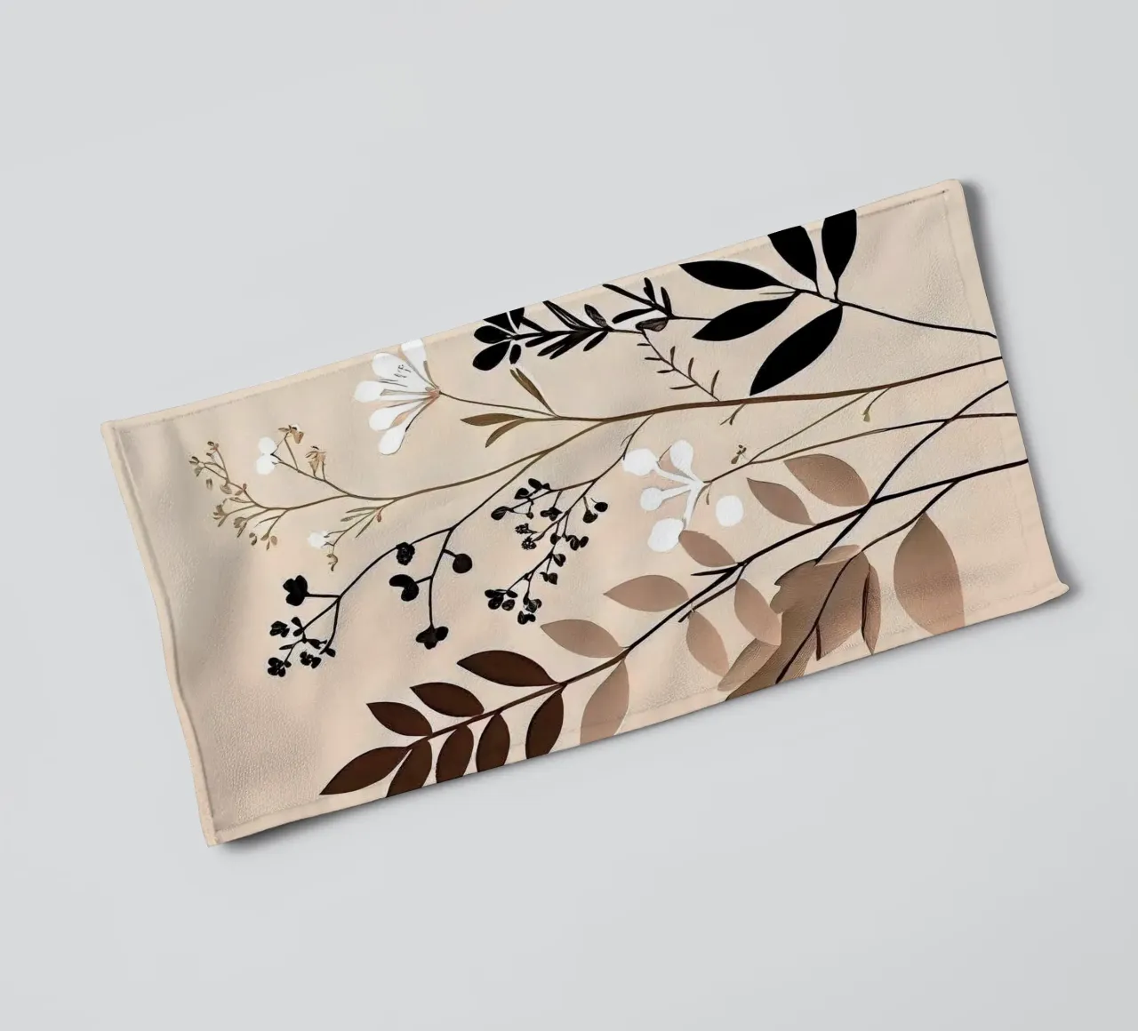 branch leaf asciugamano da bagno da kichin