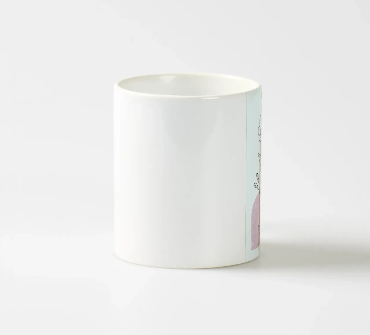 shape shadow tree line tazza in ceramica da carsa