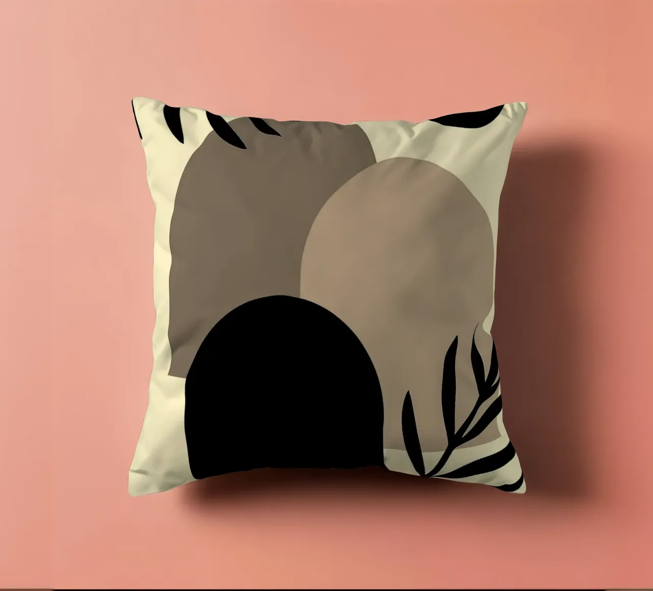 window shape circle cuscino da kichin