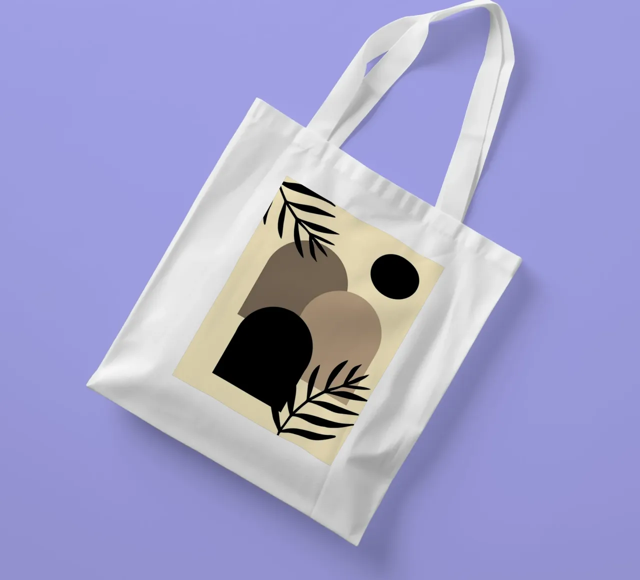 window shape circle borsa in juta da kichin